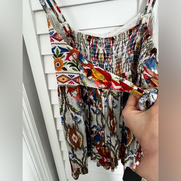 Anthro One September Fowler Embroidered Tank Top XS - Picture 8 of 13